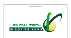 Desktop Screenshot of lexicaltech.net